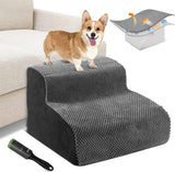 DS BS High Density Foam Pet Stairs - 2 Tiers