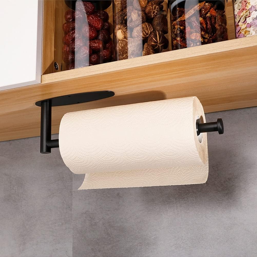 DS BS Paper Towel Holder Under Cabinet with Damping Effect
