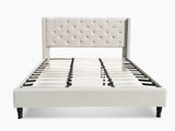 New Lisbeth Bed Frame Beige - Super King