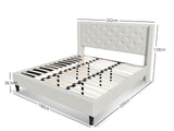 New Lisbeth Bed Frame Beige - Super King