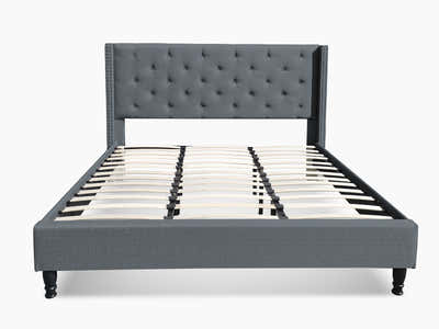 New Lisbeth Bed Frame Blue - Super King