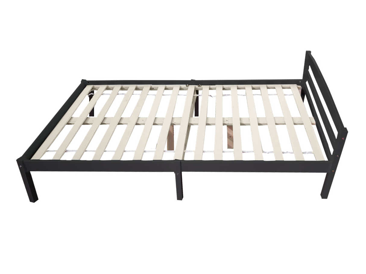 Wayford Bed Frame Black & J32 Mattress - King Single