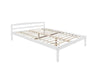 DS Wayford Wooden Bed Double White