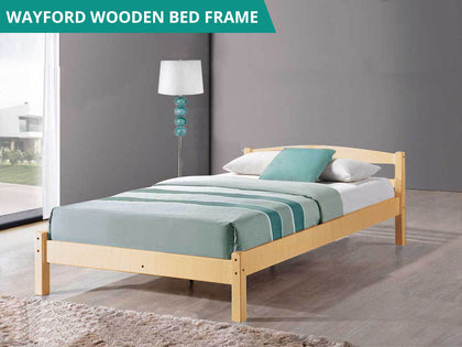 Wayford Bed Frame Single Natural