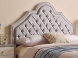 Melva Headboard Queen Fabric B