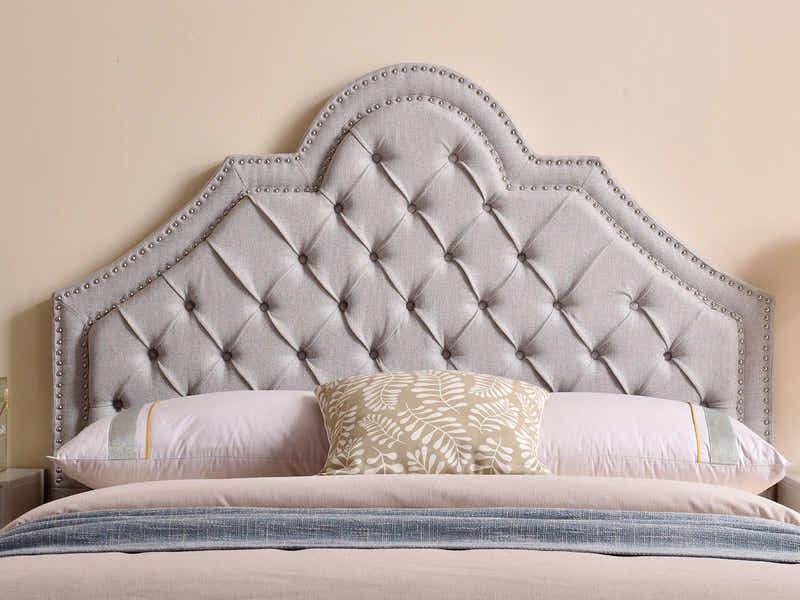 Melva Headboard Queen Fabric B