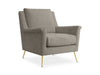 Leisure Chair 1636 Linen Beige Grey