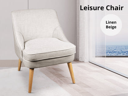 Leisure Chair S35 Linen Beige