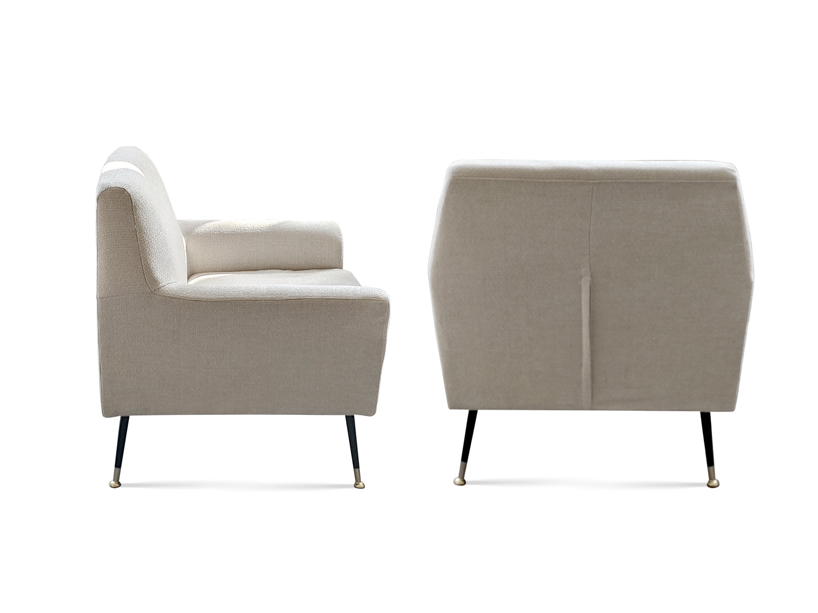 Leisure Chair S48 Linen Beige Grey