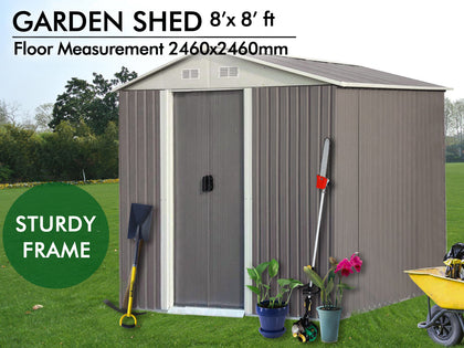 Garden Shed 8' X 8' Ft