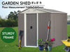 DS Garden Shed 8' X 8' Ft