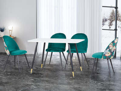 Lavina Dining Table with MDF Top - 120 cm