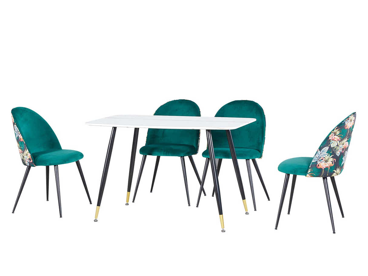 Lavina Dining Table with MDF Top - 120 cm