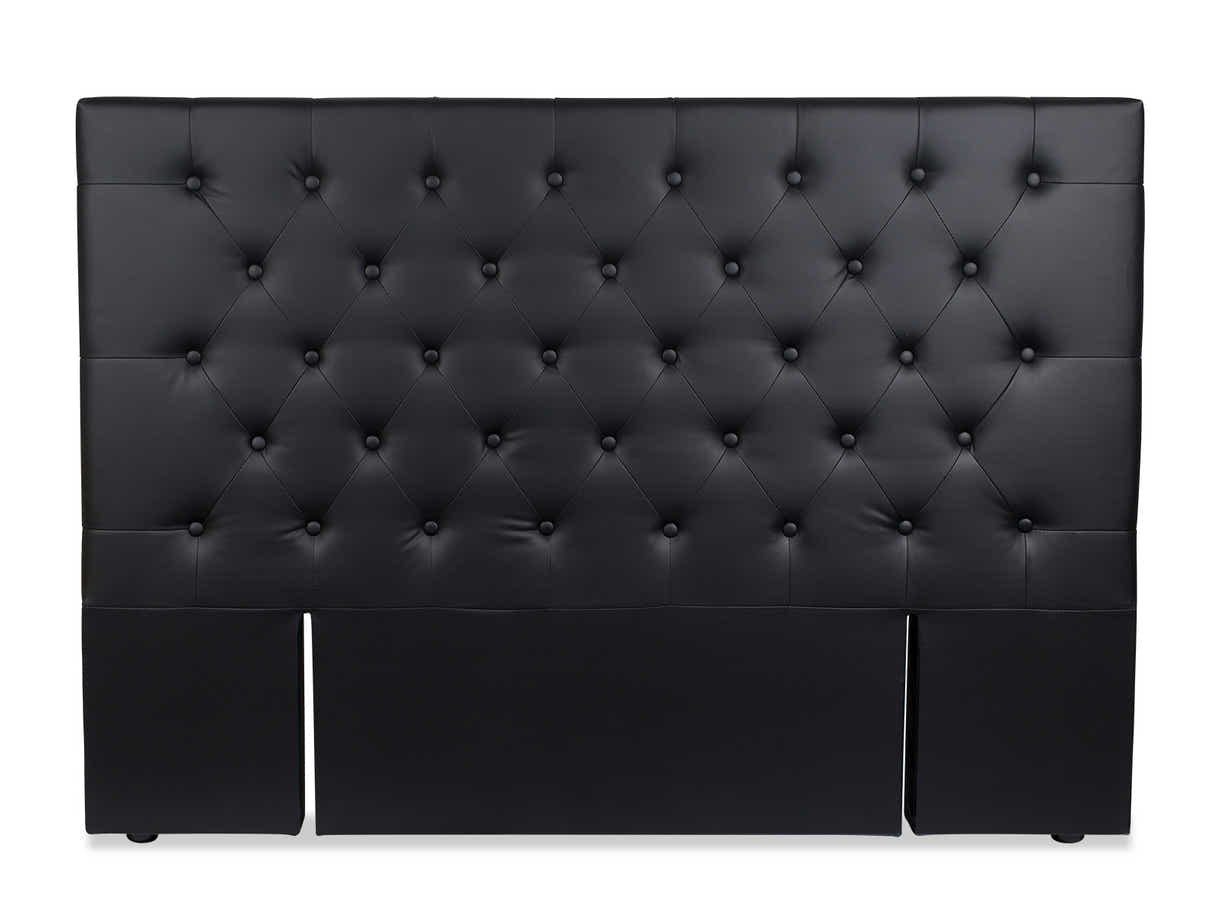 Raisa Headboard Sk Pu Black