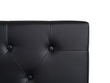 Raisa Headboard Sk Pu Black
