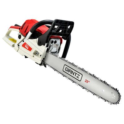 DS NA 62CC Chainsaw Commercial Petrol 20" Bar E-Start 20 Bar Pruning Chain Saw
