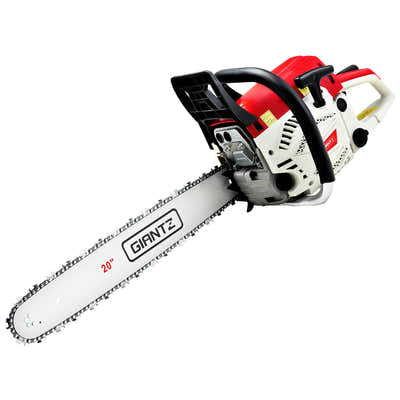 DS NA 62CC Chainsaw Commercial Petrol 20" Bar E-Start 20 Bar Pruning Chain Saw