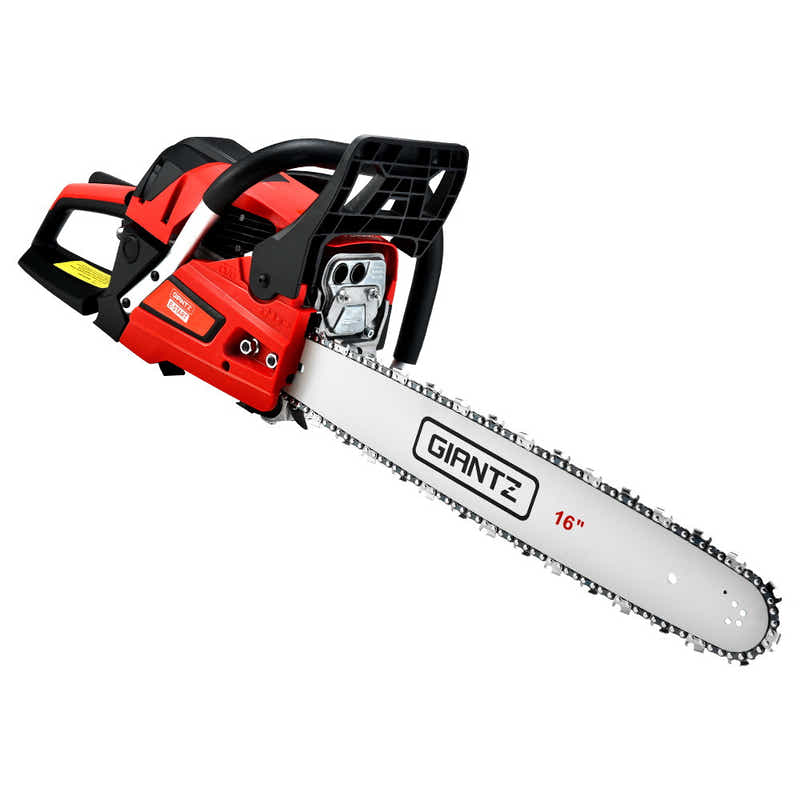 DS NA Giantz Petrol Chain Saw E-Start Commercial 45cc 16'' Top Handle Tree