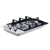 DS NA Gas Cooktop 30cm Gas Stove Cooker 2 Burner Cook Top Konbs NG LPG Steel