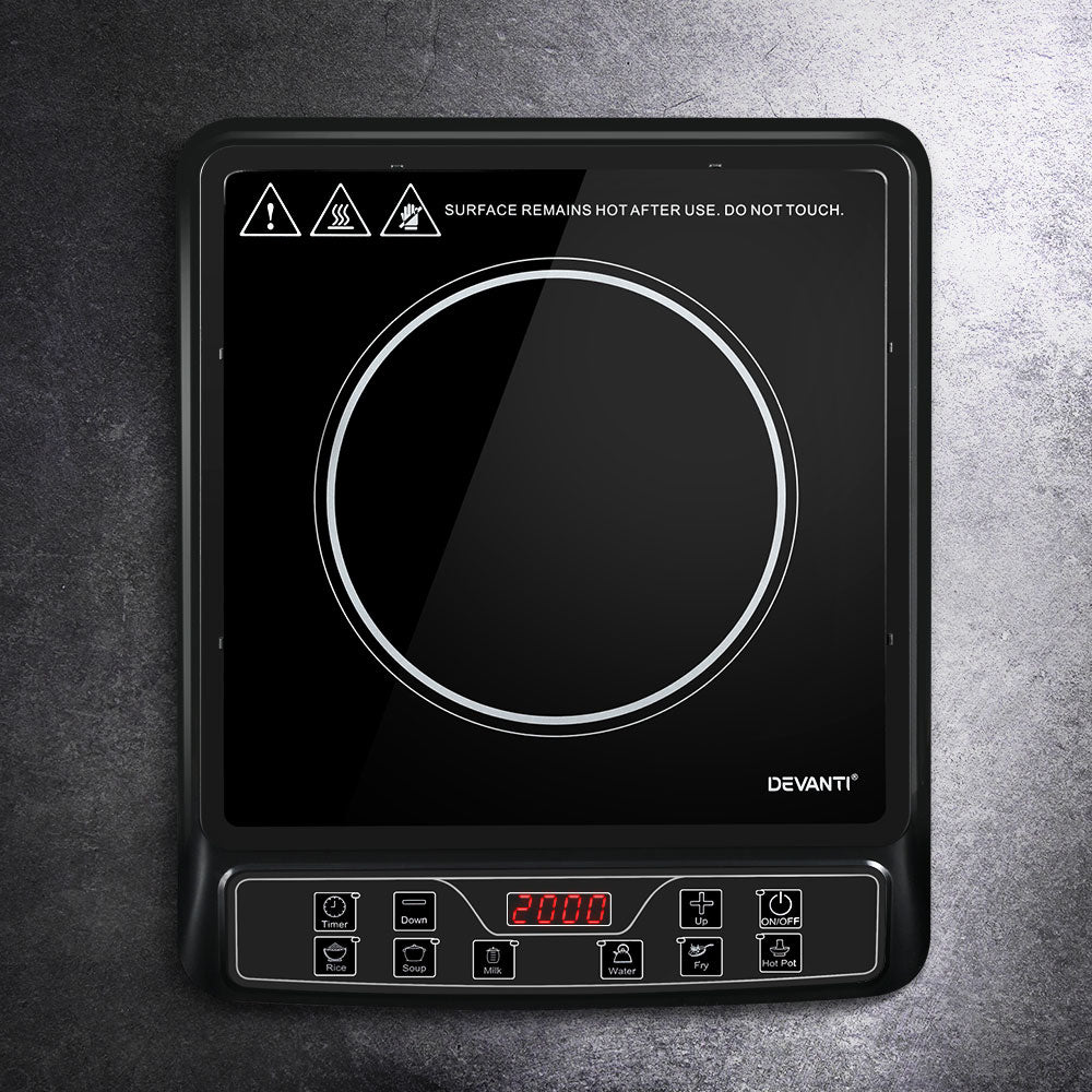 DS NA  Electric Induction Cooktop Portable Cook Top Ceramic Kitchen Hot Plate