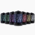 DS NA Aroma Aromatherapy LED Night Light Iron Air  Black Forrest Pattern 160ml