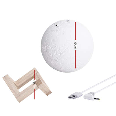 DS NA Devanti Aroma Diffuser LED Moon Lamp 880ml