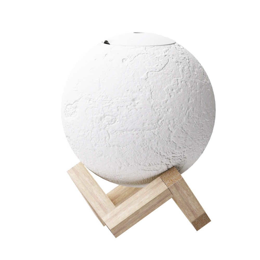 DS NA Devanti Aroma Diffuser LED Moon Lamp 880ml