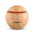 DS NA Aromatherapy Diffuser Aroma Essential Oil Air Humidifier LED Light 130ml