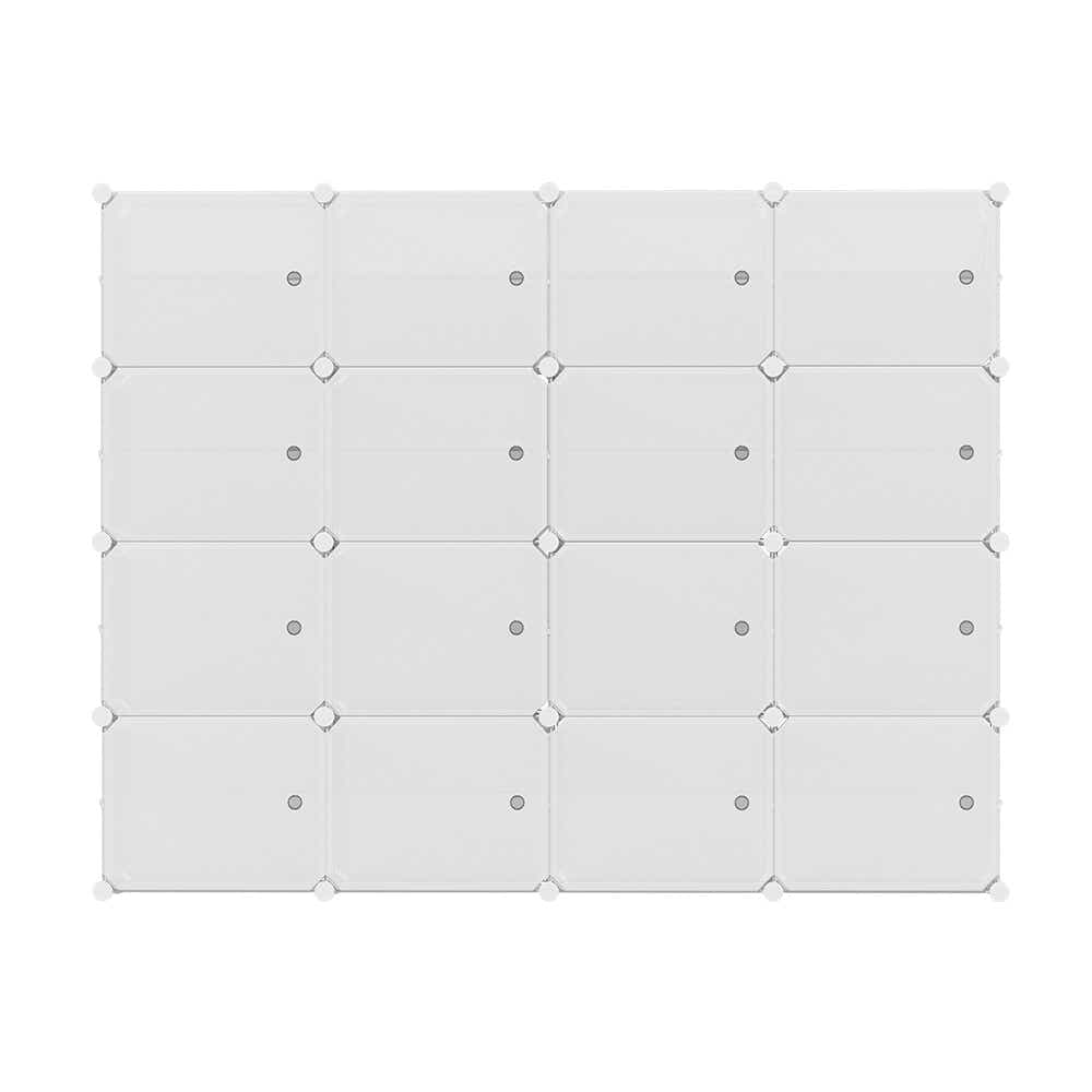 DS NA Artiss DIY Shoe Cabinet Shoe Box White Storage  Portable Organiser Stand