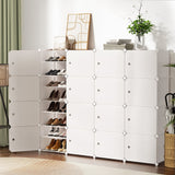 DS NA Artiss DIY Shoe Cabinet Shoe Box White Storage  Portable Organiser Stand