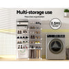 DS NA Artiss Shoe Cabinet DIY Storage Shoe Box White Portable Organiser Stand