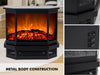 Electric Fireplace Free Standing With 3 Side Heating