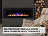Electric Fireplace Wall Mounted