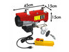 Winch Electric Cable Hoist Lift Tool 240V 600Kg