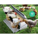 DS NA Auto Chicken Feeder Automatic Chook Poultry Treadle Self Opening Coop