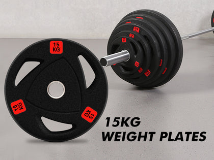 Rubber Weight Plate 15KG x 2