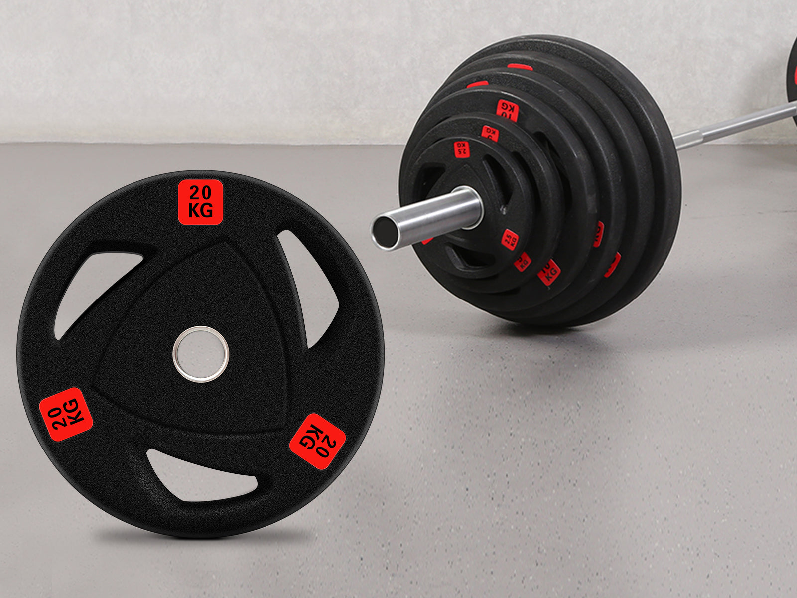 Rubber Weight Plate 20KG x 1
