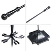 DS NA Grillz Fireplace Tool Set Fire Place Tools Poker Brush Shovel Stand Tongs