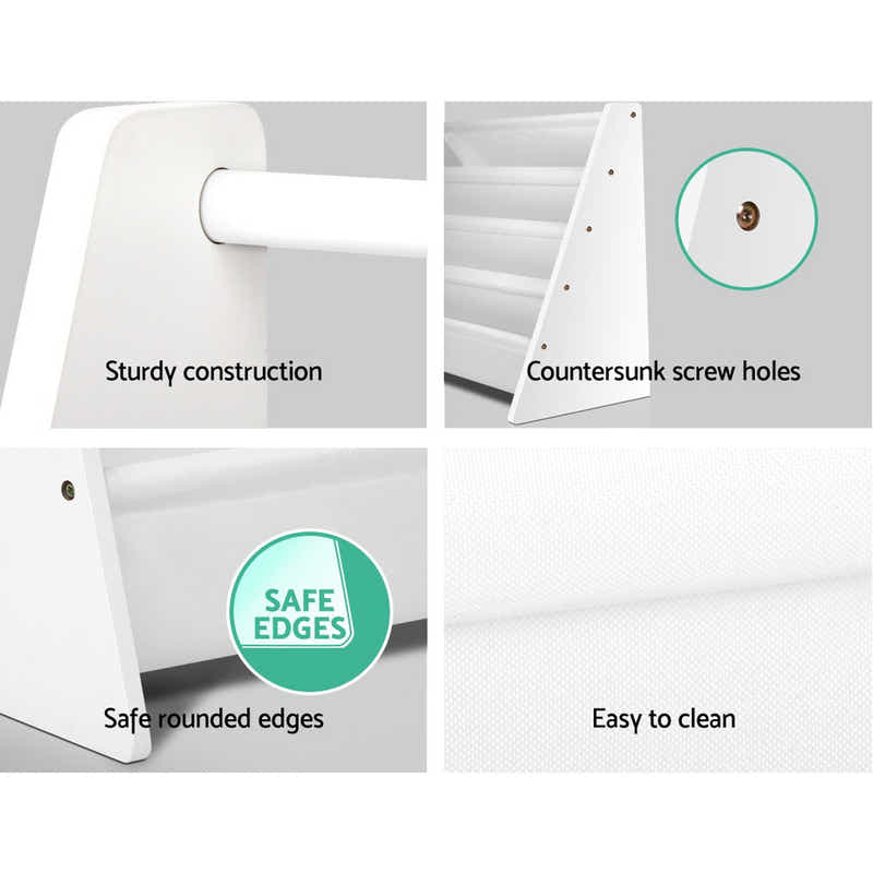 DS NA Keezi Kids Bookshelf Children Bookcase Magazine Rack Organiser Display