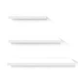DS NA Artiss 3 Piece Floating Wall Shelves - White