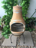 Clay Pizza Oven With Stand + Grill