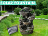 Solar Water Fountain Rockery