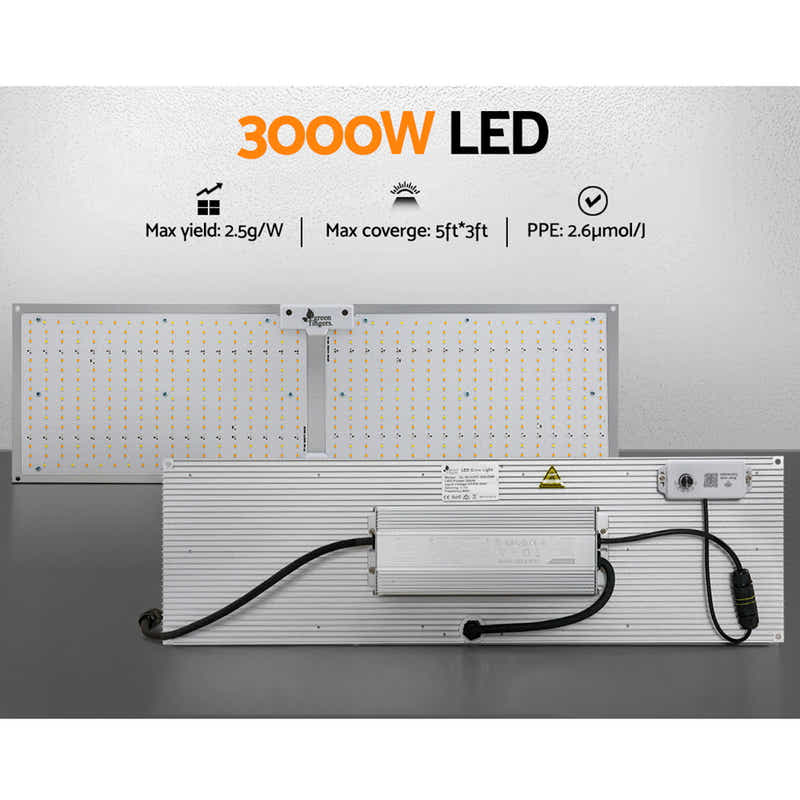 DS NA Max 3000W LED Grow Light Full Spectrum Indoor Veg Flower All Stage