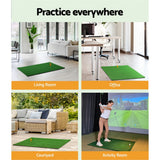 DS NA Golf Hitting Mat Portable Driving Range Practice Training Aid 80x60cm