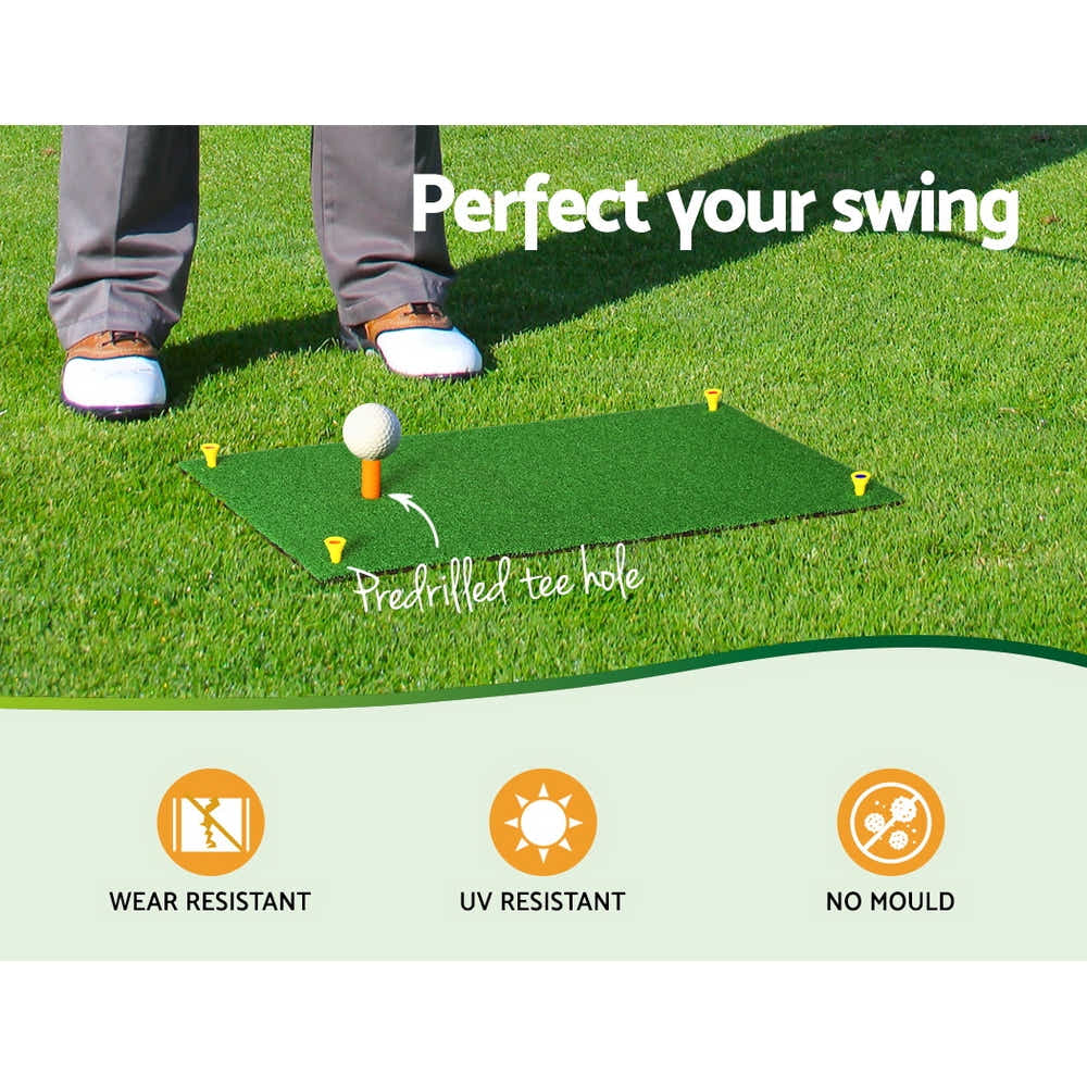 DS NA  Golf Hitting Mat Portable Driving Range Practice Training Aid 60x30cm