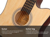 38'' Acoustic Guitar Natural Wood Colour