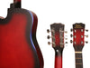 38'' Acoustic Guitar Red Colour
