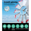 DS NA Garden Windmill 4FT 146cm Metal  Outdoor Decor Ornamental Wind Will