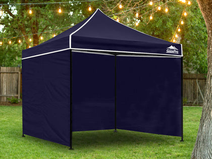 DS Gazebo C Silver coated roof 3x3m Navy
