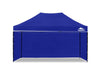Gazebo C Silver coated roof 3x4.5M Blue
